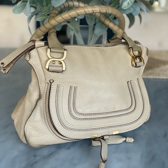 🍒authentic Chloe Marcie satchel - Picture 5 of 15